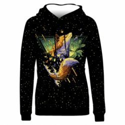 Жіноче 3D худі Art fox