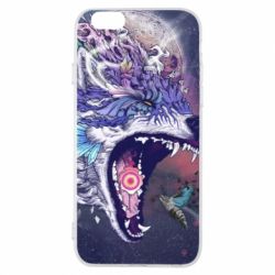 Чохол для iPhone 6/6S Art wolf monster - PrintSalon