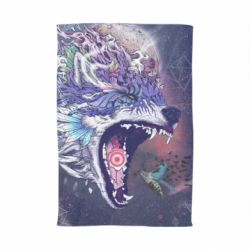 Рушник з принтом Art wolf monster - PrintSalon