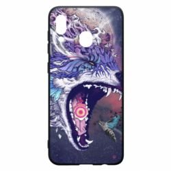 Чохол для Samsung A30 Art wolf monster - PrintSalon