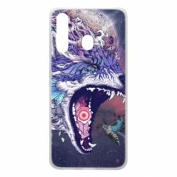Чохол для Samsung A60 Art wolf monster - PrintSalon