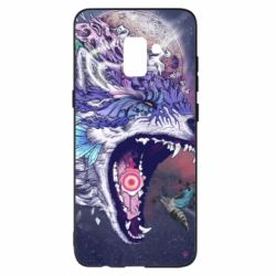 Чохол для Samsung A8+ 2018 Art wolf monster - PrintSalon
