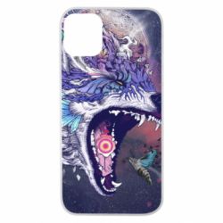 Чохол для iPhone 11 Pro Art wolf monster - PrintSalon