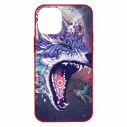 Чохол для iPhone 12 mini Art wolf monster - PrintSalon