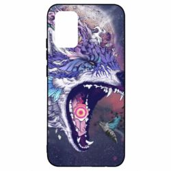 Чохол для Samsung A02s/M02s Art wolf monster - PrintSalon