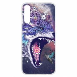 Чохол для Samsung A50 Art wolf monster - PrintSalon