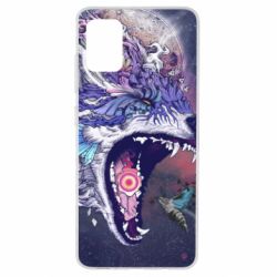 Чохол для Samsung A51 Art wolf monster - PrintSalon