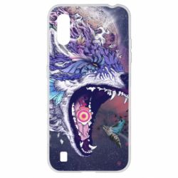 Чохол для Samsung A01 / M01 Art wolf monster - PrintSalon