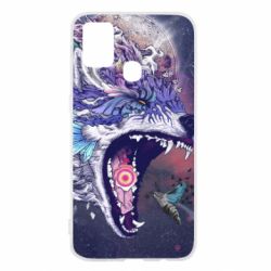 Чохол для Samsung M31 Art wolf monster - PrintSalon
