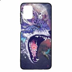 Чохол для Samsung M51 Art wolf monster - PrintSalon