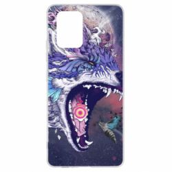 Чохол для Samsung S10 Lite Art wolf monster - PrintSalon