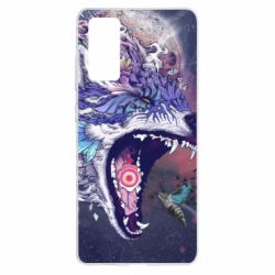 Чохол для Samsung S20 FE Art wolf monster - PrintSalon