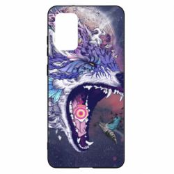 Чохол для Samsung S20+ Art wolf monster - PrintSalon