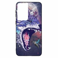 Чохол для Samsung S21 Art wolf monster - PrintSalon