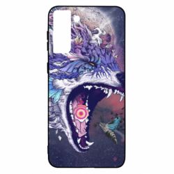 Чохол для Samsung S21+ Art wolf monster - PrintSalon