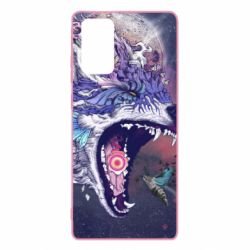 Чохол для Samsung Note 20 Art wolf monster - PrintSalon