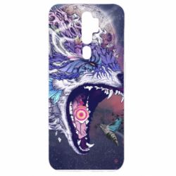 Чохол для Oppo A5/A9 2020 Art wolf monster - PrintSalon