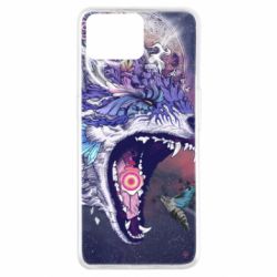 Чохол для Oppo A73Art wolf monster - PrintSalon