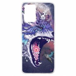 Чохол для Oppo A74 4G Art wolf monster - PrintSalon