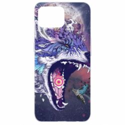 Чохол для Oppo Reno 4 Lite Art wolf monster - PrintSalon