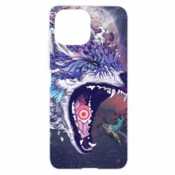 Чохол для Xiaomi Mi11 Lite Art wolf monster - PrintSalon