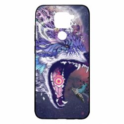 Чохол для Xiaomi Redmi Note 9 / Redmi 10X Art wolf monster - PrintSalon