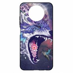 Чохол для Xiaomi Redmi Note 9 5G/Redmi Note 9T Art wolf monster - PrintSalon