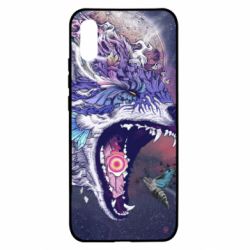 Чохол для Xiaomi Redmi 9a Art wolf monster - PrintSalon