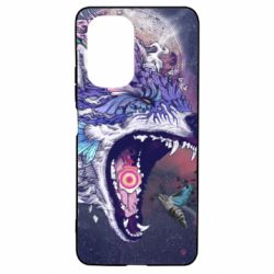 Чохол для Xiaomi Poco F3/K40 Art wolf monster - PrintSalon