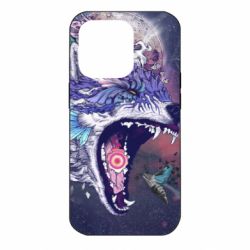 Чохол для iPhone 14 Pro Art wolf monster - PrintSalon