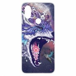 Чохол для Xiaomi Mi A2 Art wolf monster - PrintSalon