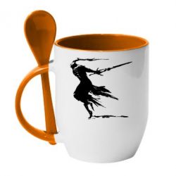 Чашка з ложкою Artorias - PrintSalon