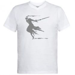 Чоловіча футболка з V-подібним вирізом Artorias - PrintSalon