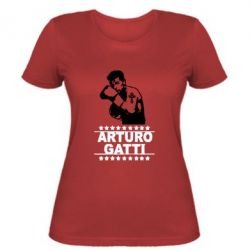 Женская футболка Arturo Gatti - PrintSalon