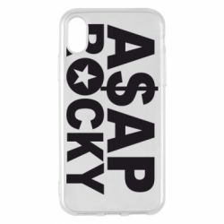 Чехол для iPhone X/Xs ASAP ROCKY - PrintSalon