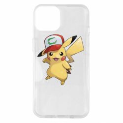 Чехол для iPhone 14 Ash's hat Pikachu - PrintSalon