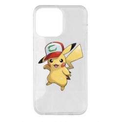 Чехол для iPhone 14 Pro Max Ash's hat Pikachu - PrintSalon