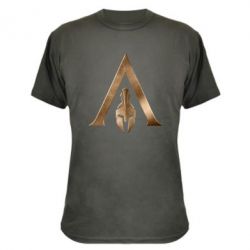 Камуфляжная футболка Assassin's Creed: Odyssey logo - PrintSalon