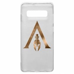 Чехол для Samsung S10+ Assassin's Creed: Odyssey logo - PrintSalon