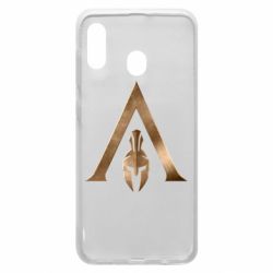 Чехол для Samsung A20 Assassin's Creed: Odyssey logo - PrintSalon