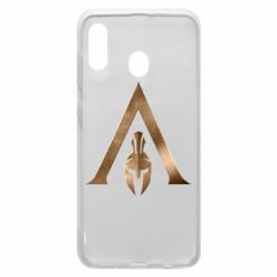Чехол для Samsung A30 Assassin's Creed: Odyssey logo - PrintSalon