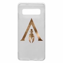 Чехол для Samsung S10 Assassin's Creed: Odyssey logo - PrintSalon