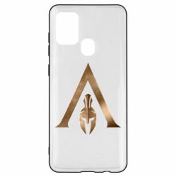 Чехол для Samsung A21s Assassin's Creed: Odyssey logo - PrintSalon