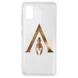 Чехол для Samsung A41 Assassin's Creed: Odyssey logo - PrintSalon