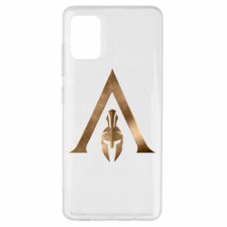 Чехол для Samsung A51 Assassin's Creed: Odyssey logo - PrintSalon