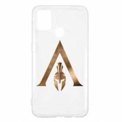 Чехол для Samsung M31 Assassin's Creed: Odyssey logo - PrintSalon