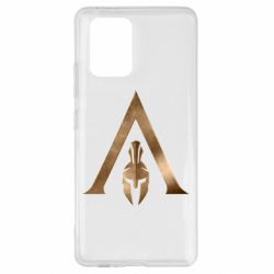 Чехол для Samsung S10 Lite Assassin's Creed: Odyssey logo - PrintSalon