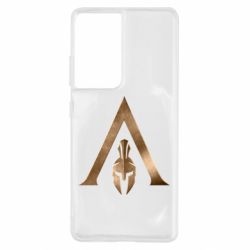 Чехол для Samsung S21 Ultra Assassin's Creed: Odyssey logo - PrintSalon