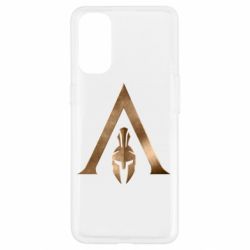 Чехол для Oppo Reno 4 Assassin's Creed: Odyssey logo - PrintSalon