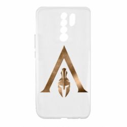 Чехол для Xiaomi Redmi 9 Assassin's Creed: Odyssey logo - PrintSalon